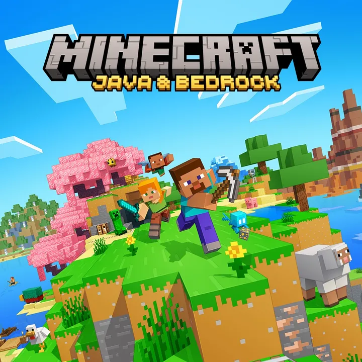 Обложка Minecraft: Java & Bedrock Edition for PC