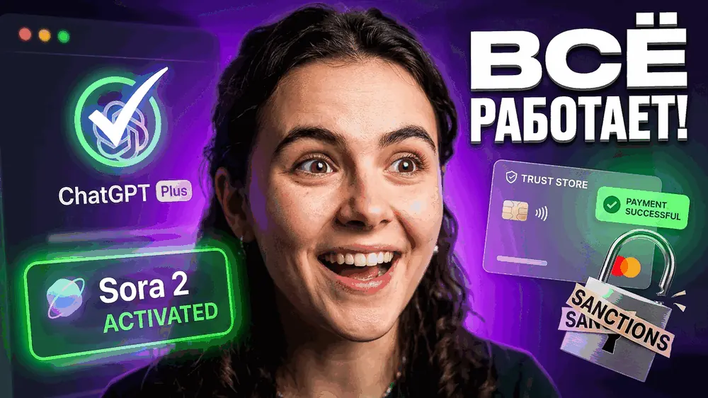 Как оплатить ChatGPT Plus из России: гайд 2026