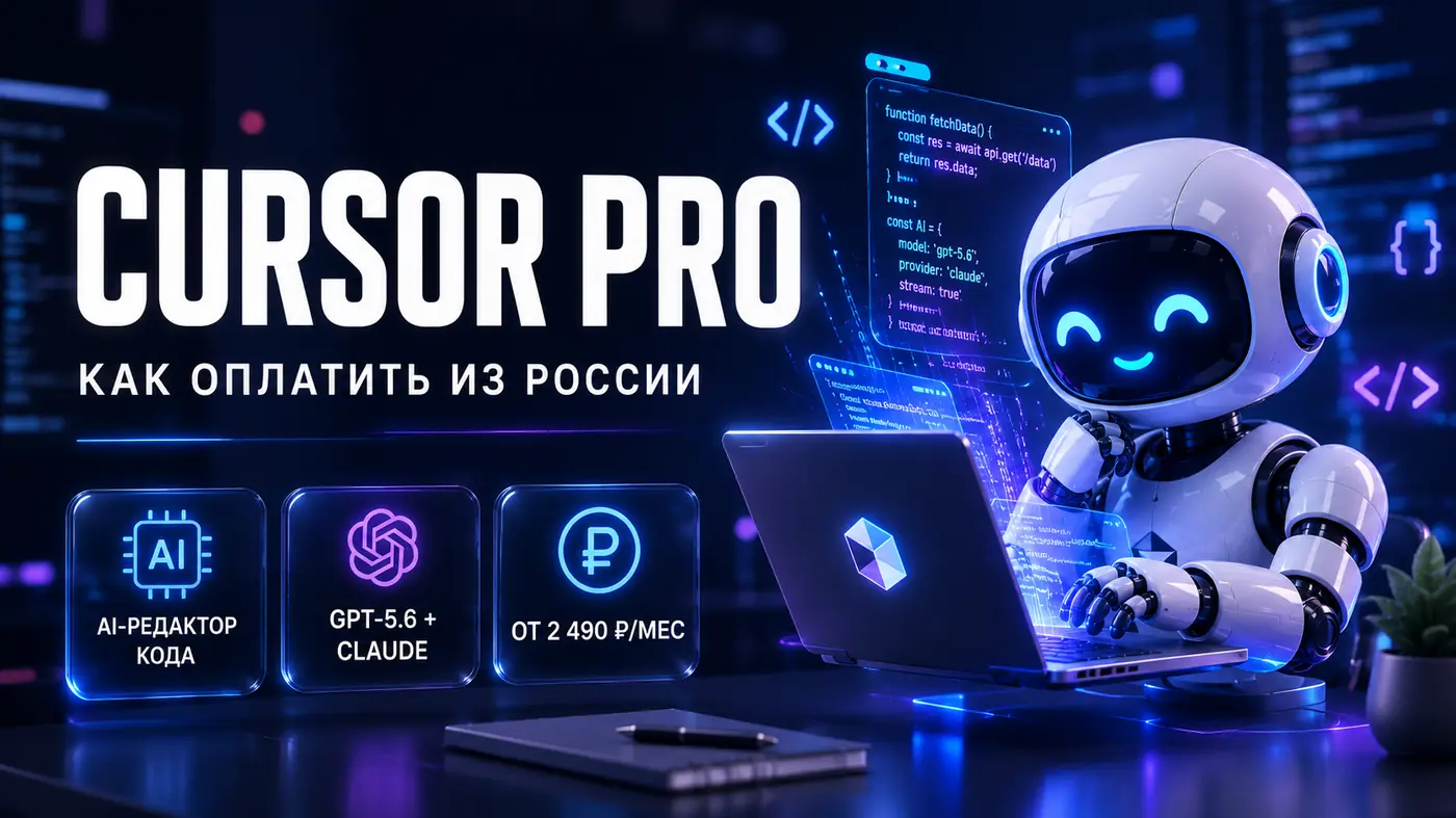 Как оплатить Cursor Pro из России: гайд 2026